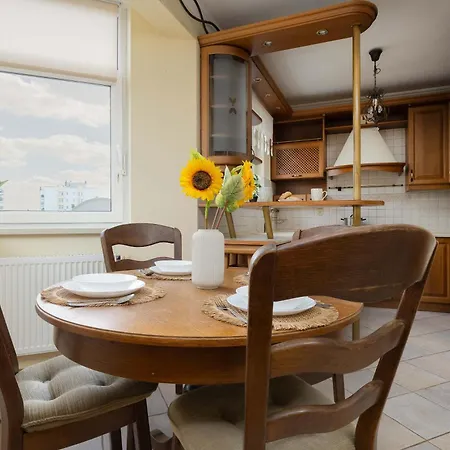 Practical With Parking In Warsaw's Bialoleka By Renters *